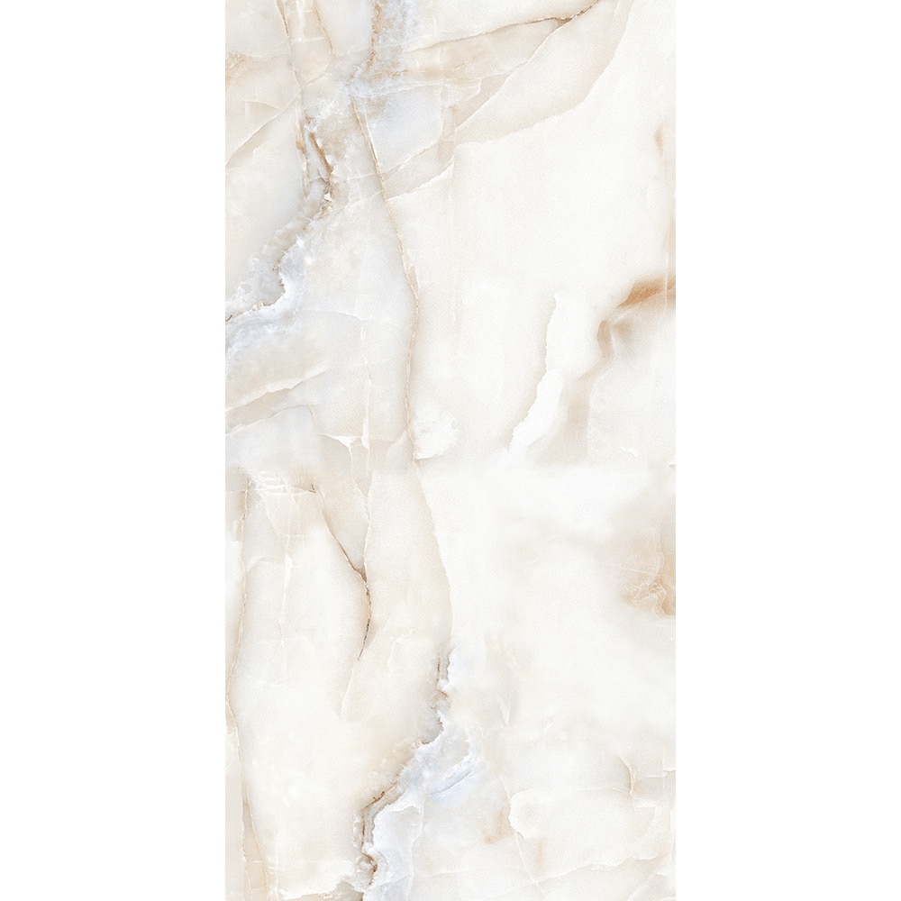 Gresie interior/exterior Sky, marmura bej lucios, 60 x 120 cm, 9 mm, 1.44 m2/cutie