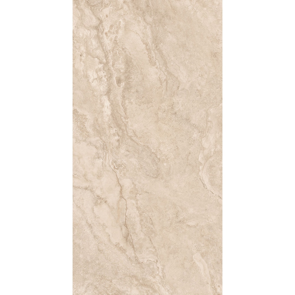 Gresie interior/exterior Travertino, marmura bej mat, 60 x 120 cm, 9 mm, 1.44 m2/cutie