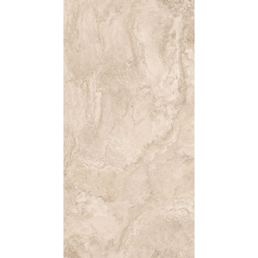Gresie interior/exterior Travertino, marmura bej mat, 60 x 120 cm, 9 mm, 1.44 m2/cutie