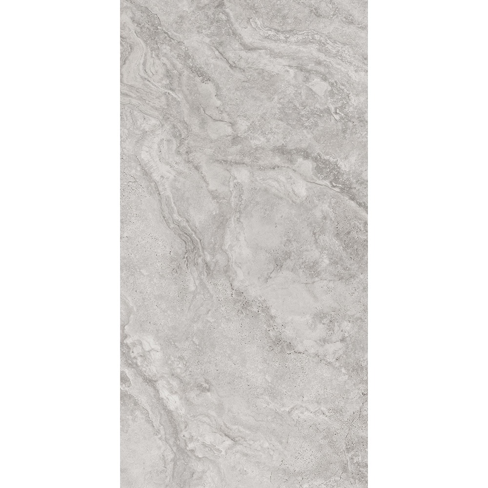 Gresie interior/exterior Travertino, marmura gri mat, 60 x 120 cm, 9 mm, 1.44 m2/cutie