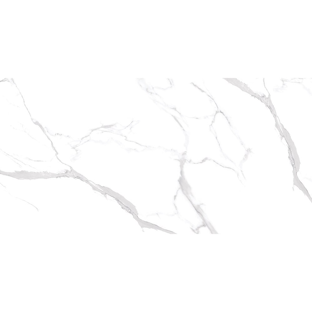 Gresie interior/exterior Despro, marmura alb lucios, 60 x 120 cm, 9 mm, 1.44 m2/cutie