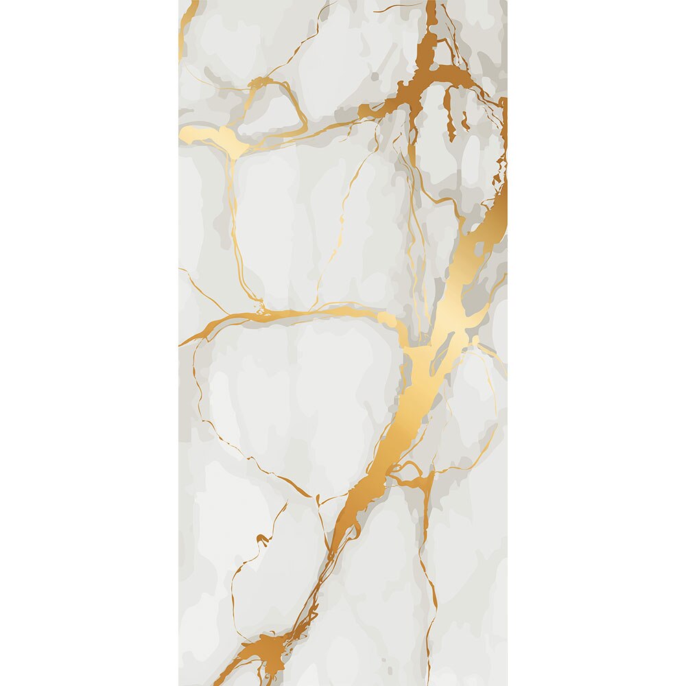 Gresie interior/exterior Carrara, marmura Multicolor lucios, 60 x 120 cm, 10 mm, 1.44 m2/cutie