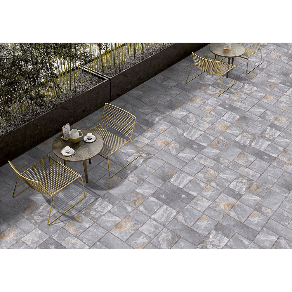 Gresie interior Hero, piatra gri mat, 61 x 61 cm, 10 mm, 1.49 m2/cutie