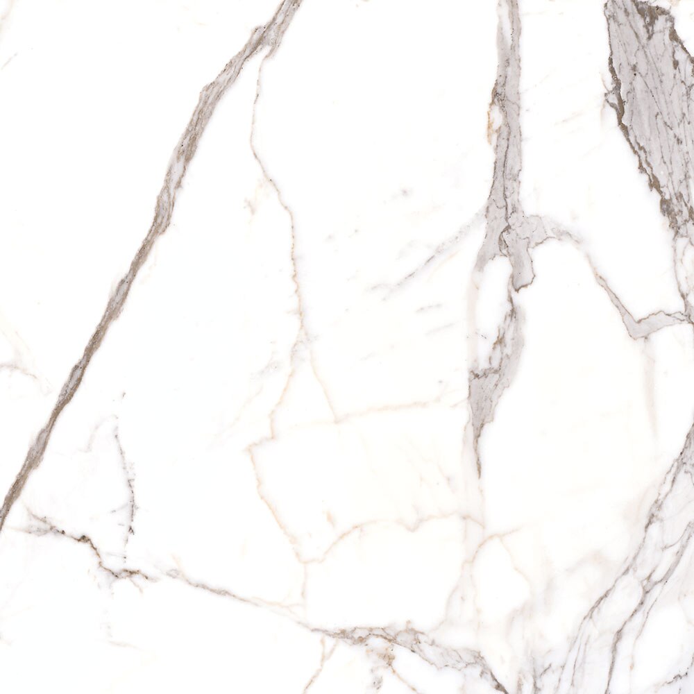 Gresie interior Arabella, marmura alb lucios, 60.5 x 60.5 cm, 10 mm, 1.465 m2/cutie