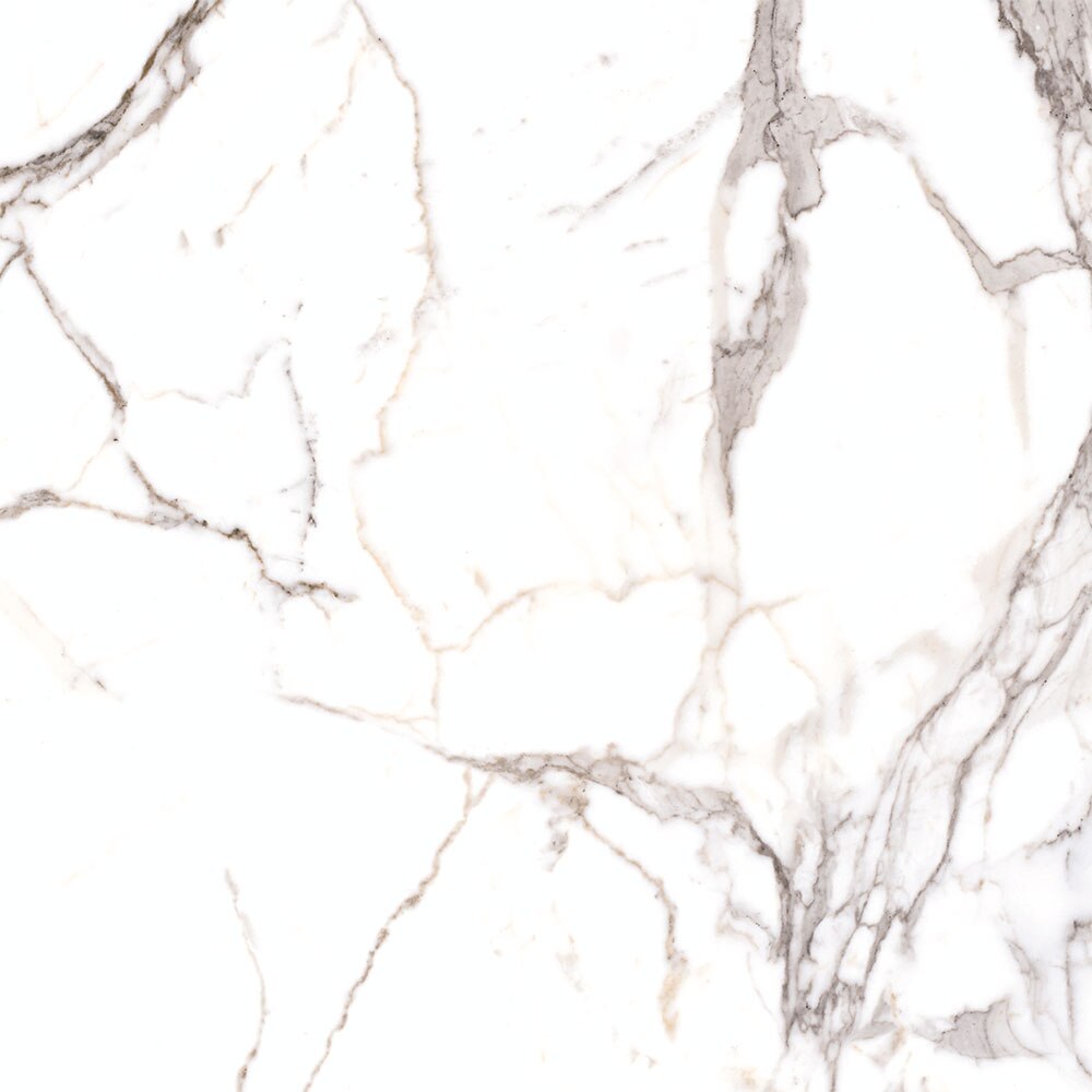 Gresie interior Arabella, marmura alb lucios, 60.5 x 60.5 cm, 10 mm, 1.465 m2/cutie