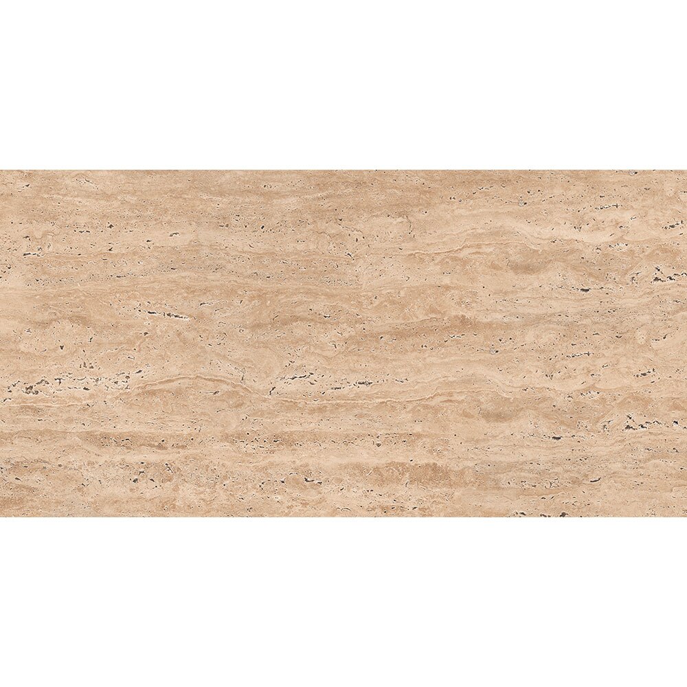 Gresie interior/exterior Travera, marmura bej mat, 60 x 120 cm, 9 mm, 1.44 m2/cutie