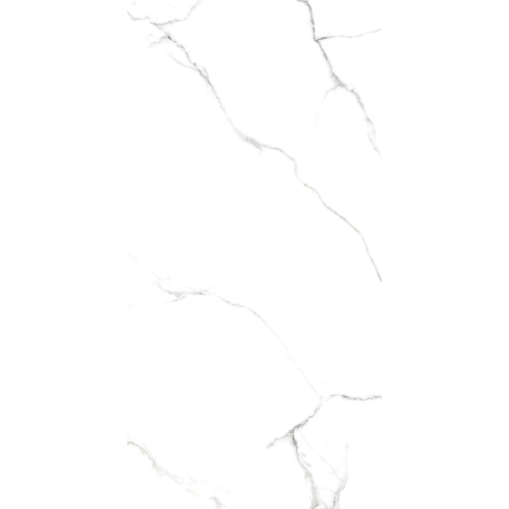 Gresie interior/exterior Opulent White, alb, lucioasa, 60 x 120 cm, 2.16 mp/cutie, PEI 3