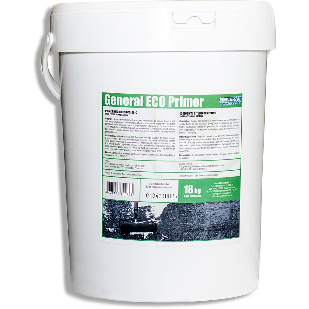 Amorsa hidroizolatii General Membrane General Ecoprimer, 18 Kg