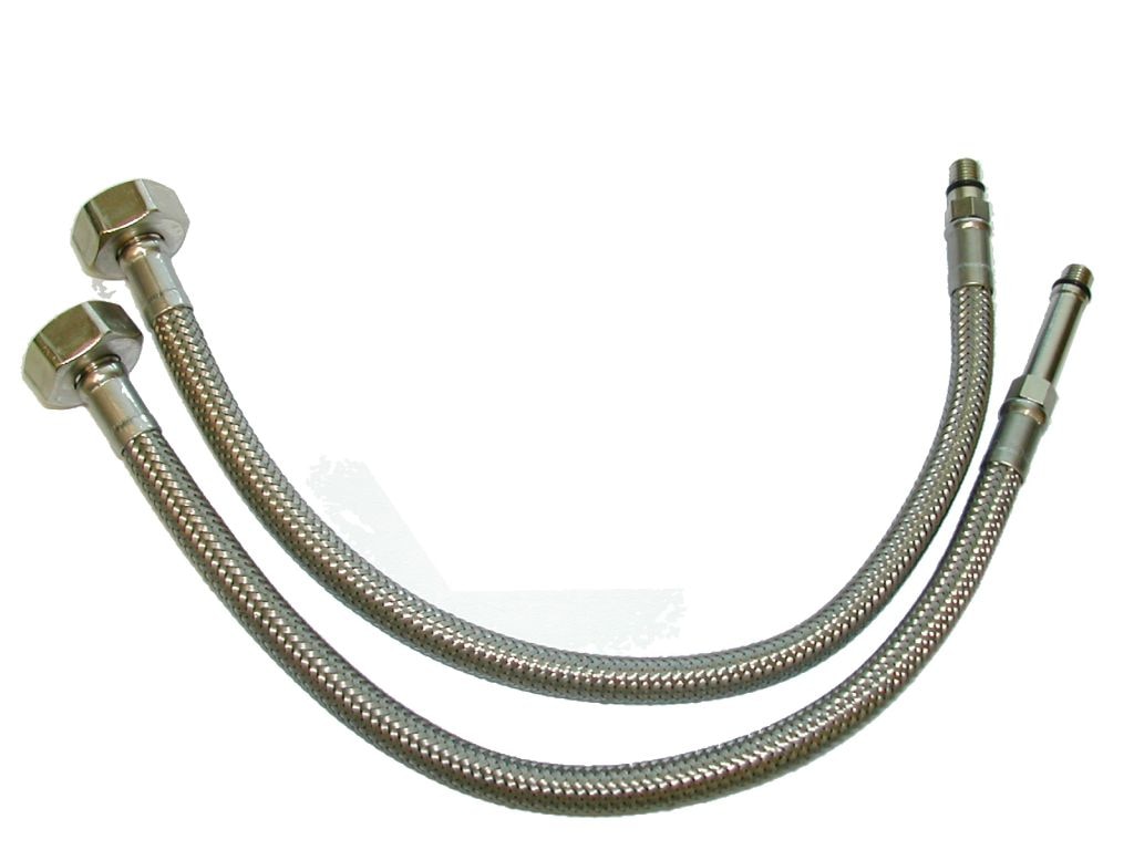 Racord flexibil baterii din inox gofrat, 50 cm