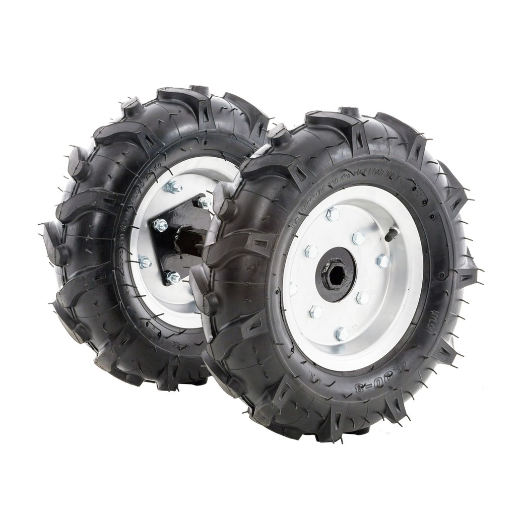 Set roti cauciuc RURIS TS103, 400x80 mm