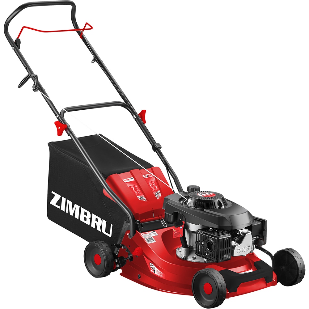 Masina de tuns gazonul Ruris Zimbru 779, Benzina, 146CC, 3.5CP, latime taiere 45.7cm, sac 50L