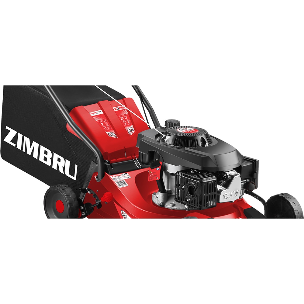 Masina de tuns gazonul Ruris Zimbru 779, Benzina, 146CC, 3.5CP, latime taiere 45.7cm, sac 50L
