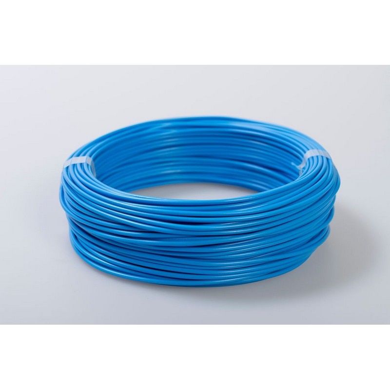 Cablu electric FY, 1 x 1,5  mmp, cupru rigid, albastru, rola 100 m