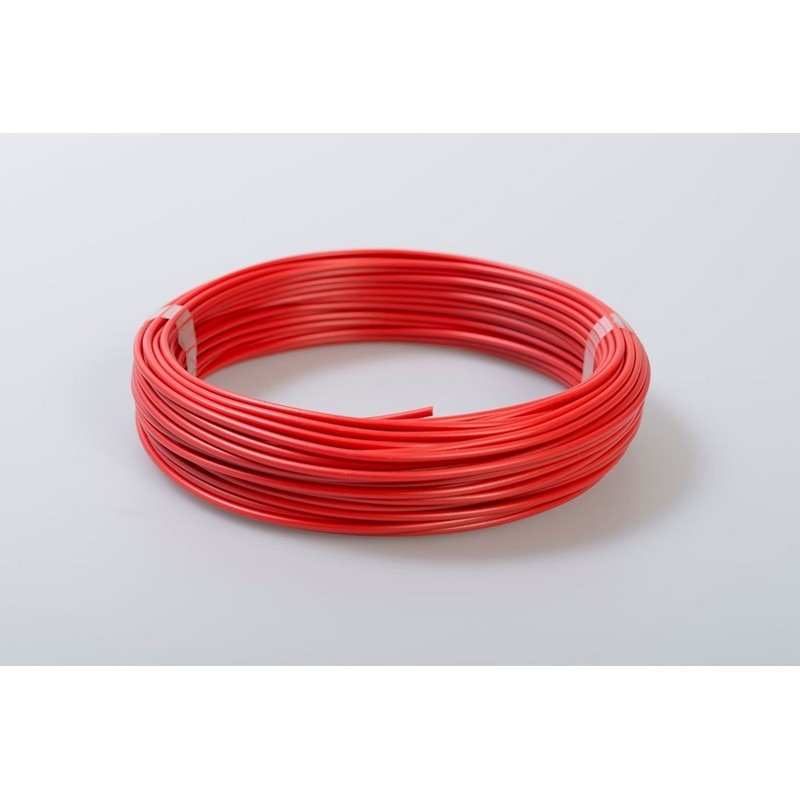 Cablu electric FY, 1 x 1,5  mmp, cupru rigid, rosu, rola 25 m