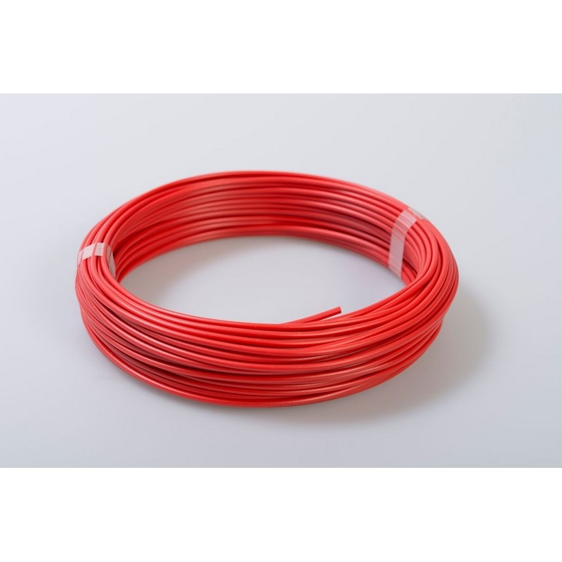 Cablu electric FY, 1 x 1,5  mmp, cupru rigid, rosu, rola 25 m