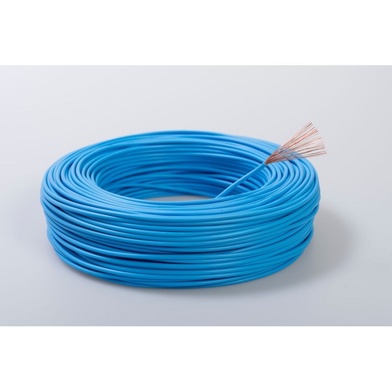 Cablu electric MYF, 1 x 2,5 mmp, cupru flexibil, albastru, rola 100 m