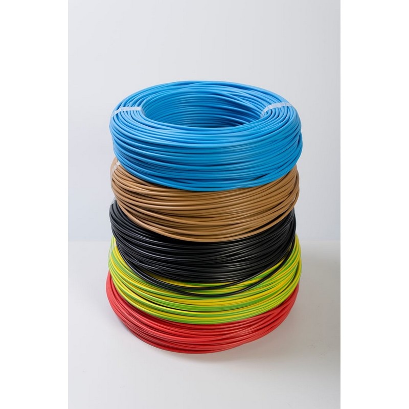 Cablu electric MYF, 1 x 2,5 mmp, cupru flexibil, albastru, rola 100 m