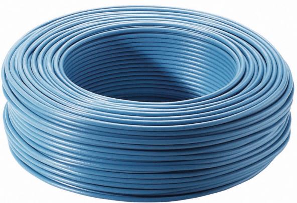 Cablu electric MYF, 1 x 1,5 mmp, cupru flexibil, albastru, rola 5 m
