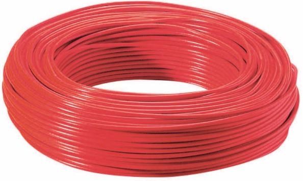 Cablu electric MYF, 1 x 2,5 mmp, cupru flexibil, rosu, rola 10 m