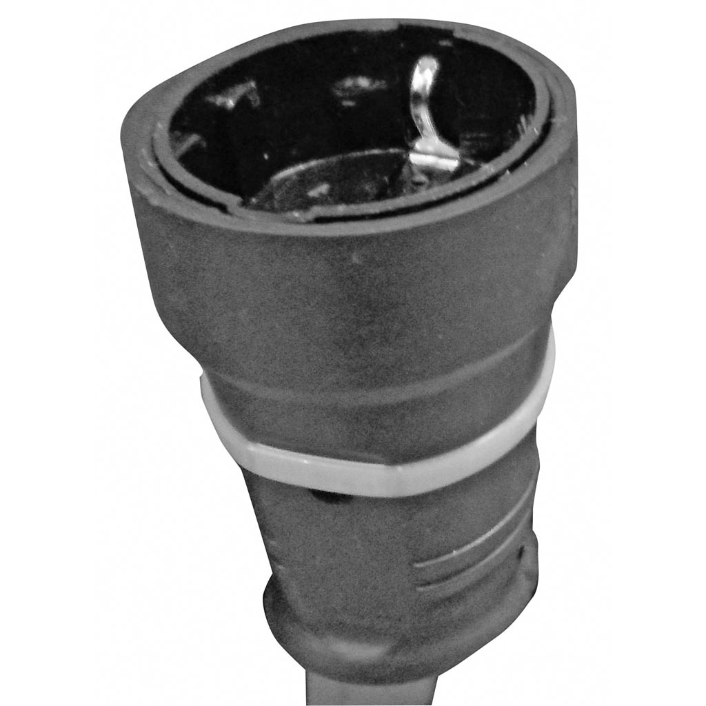 Priza cauciuc, 16A, IP40, neagra