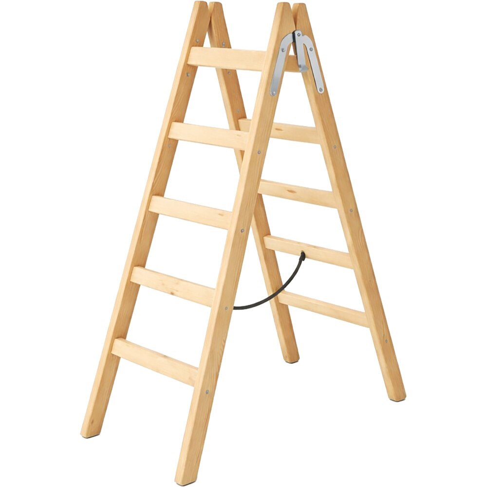 Scara pliabila PROFIL, 5 trepte, 1,84m, lemn