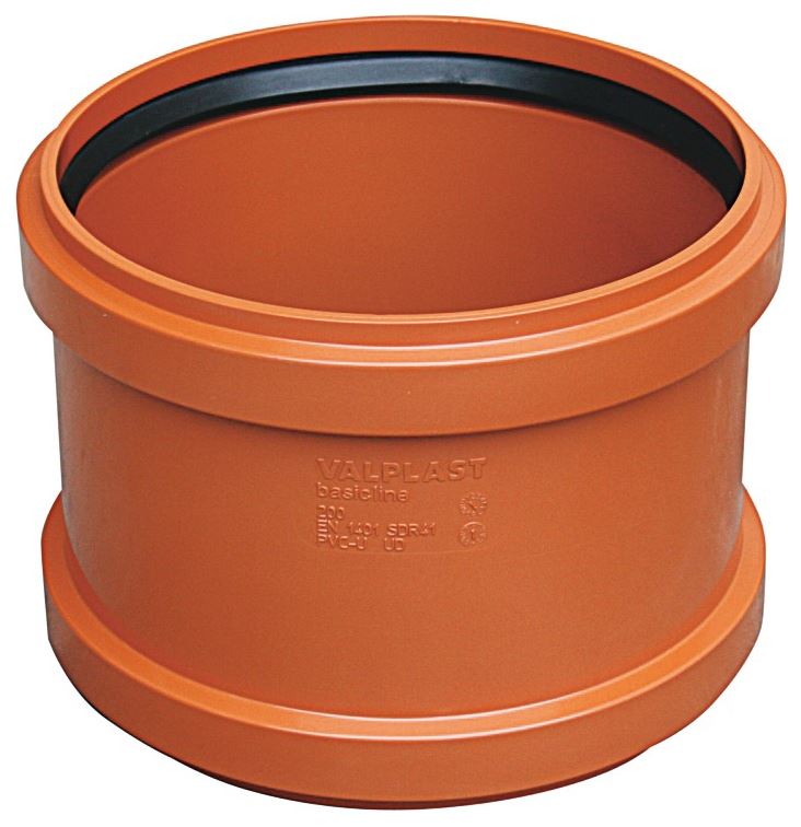 Mufa canalizare PVC, diametru 125 mm   Valplast