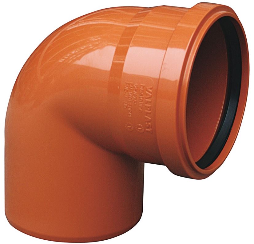 Cot canalizare PVC, unghi 45, 160 mm  Valplast