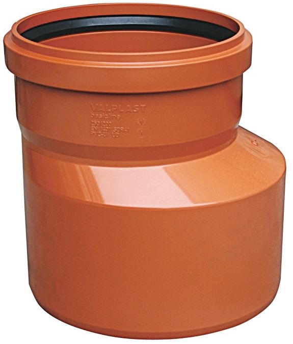 Reductie canalizare PVC, 160 - 110 mm  Valplast