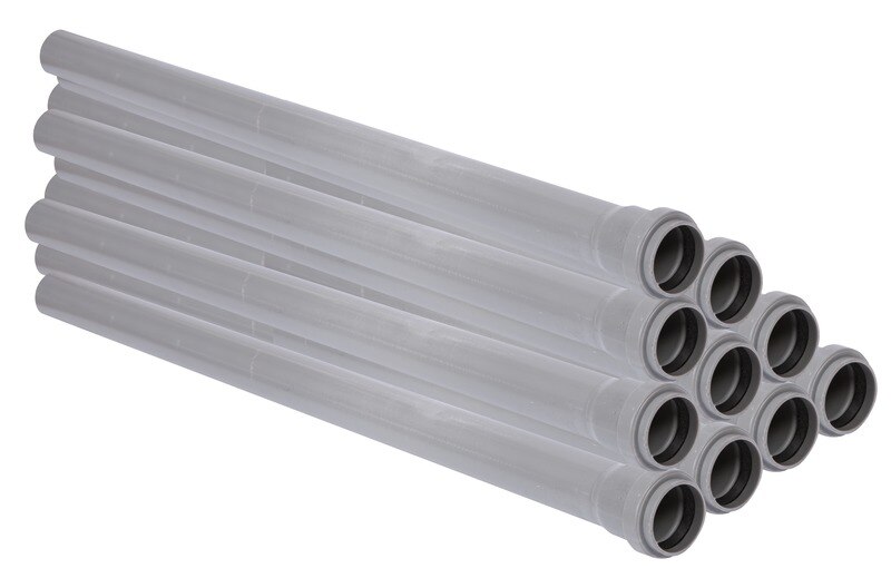 Teava PVC mufa si garnitura, 32 mm, 0.25 m • Valplast