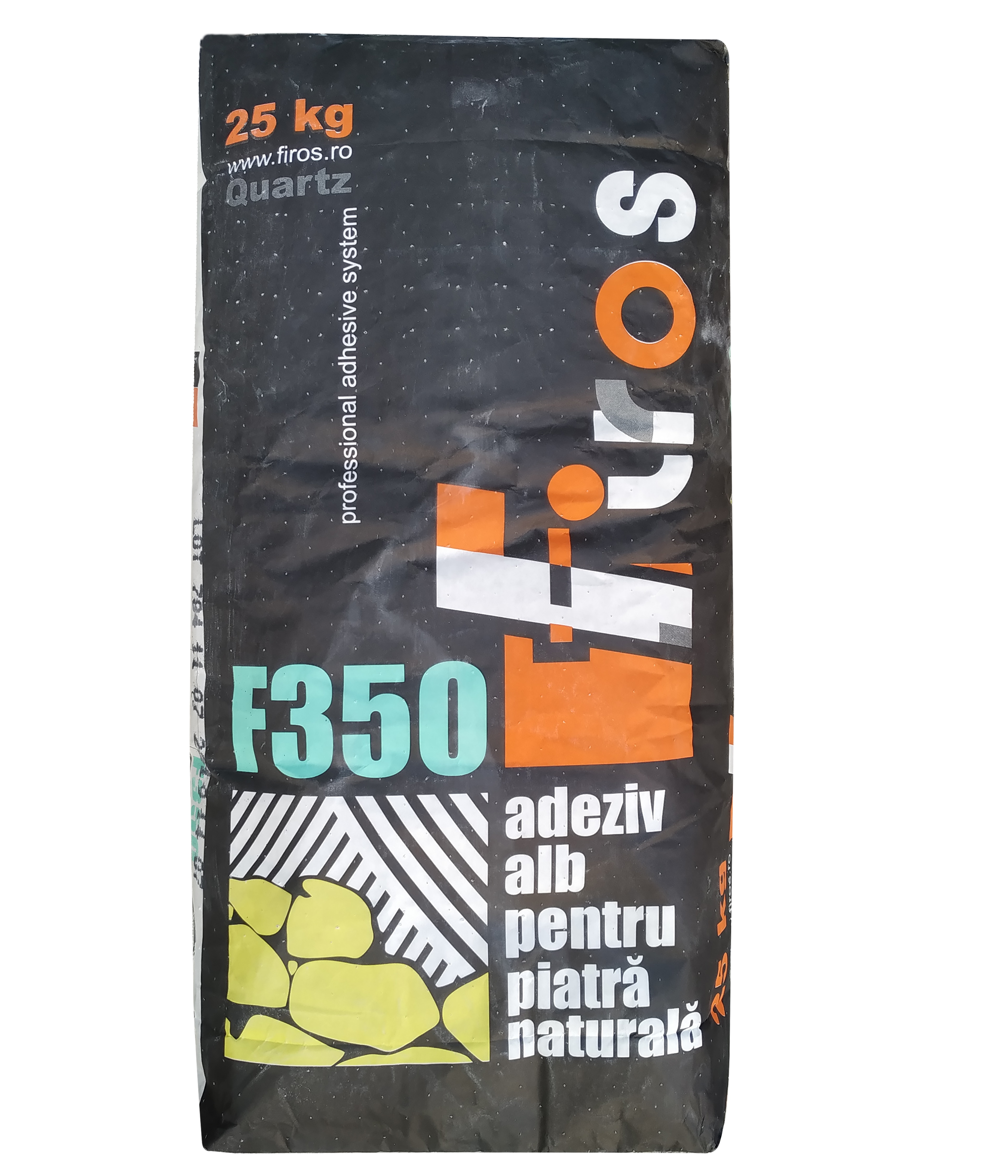 Adeziv alb marmura si piatra naturala, 25 kg Firos F350