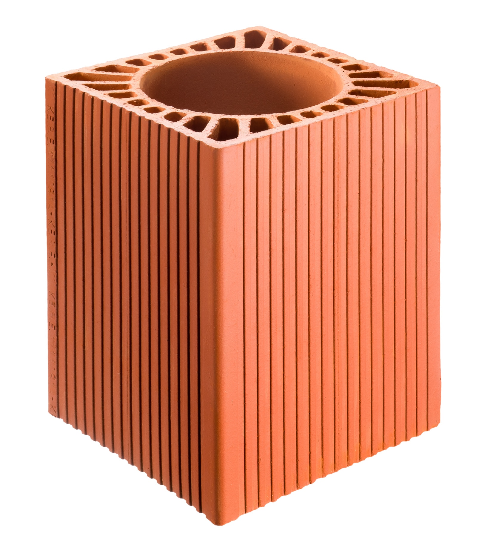 Caramida cos fum, fara gaura laterala, diametru 18 cm