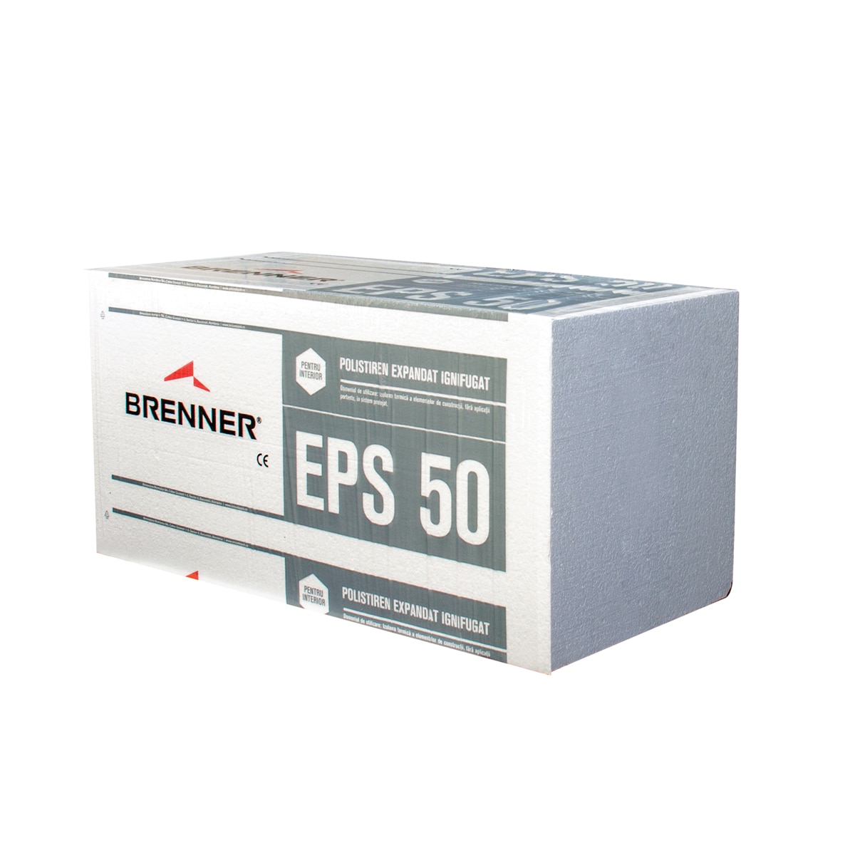 Polistiren expandat EPS 50 kpa, 5 cm, 5 mp, 0.25 mc  Brenner