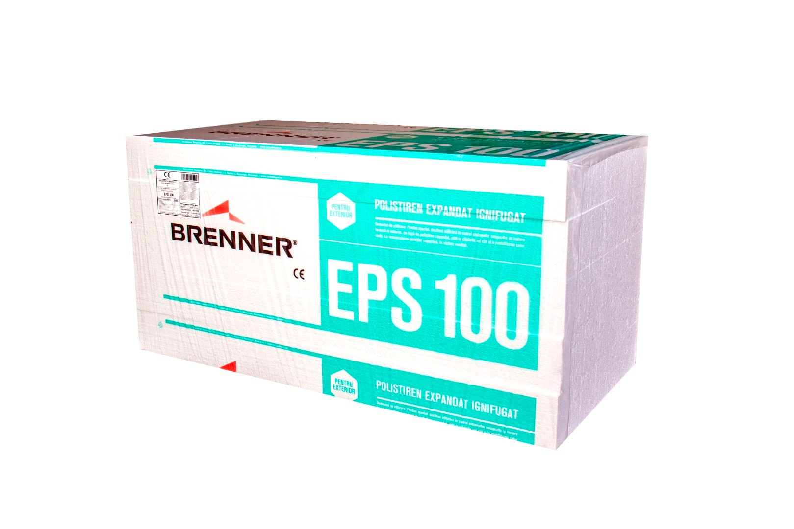 Polistiren expandat EPS 100 kpa, 10 cm, 2.5 mp, 0.25 mc  Brenner
