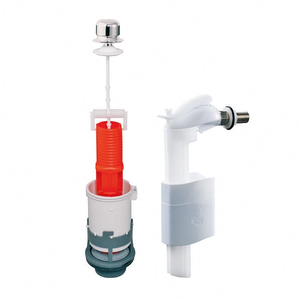 Mecanism WC, actionare prin tragere, racord 2 Wirquin