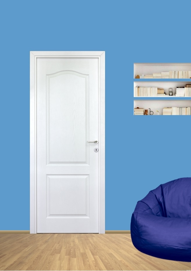 Usa de interior  alb, reversibila, mdf, 203 x 68 cm, toc inclus  Anatolia