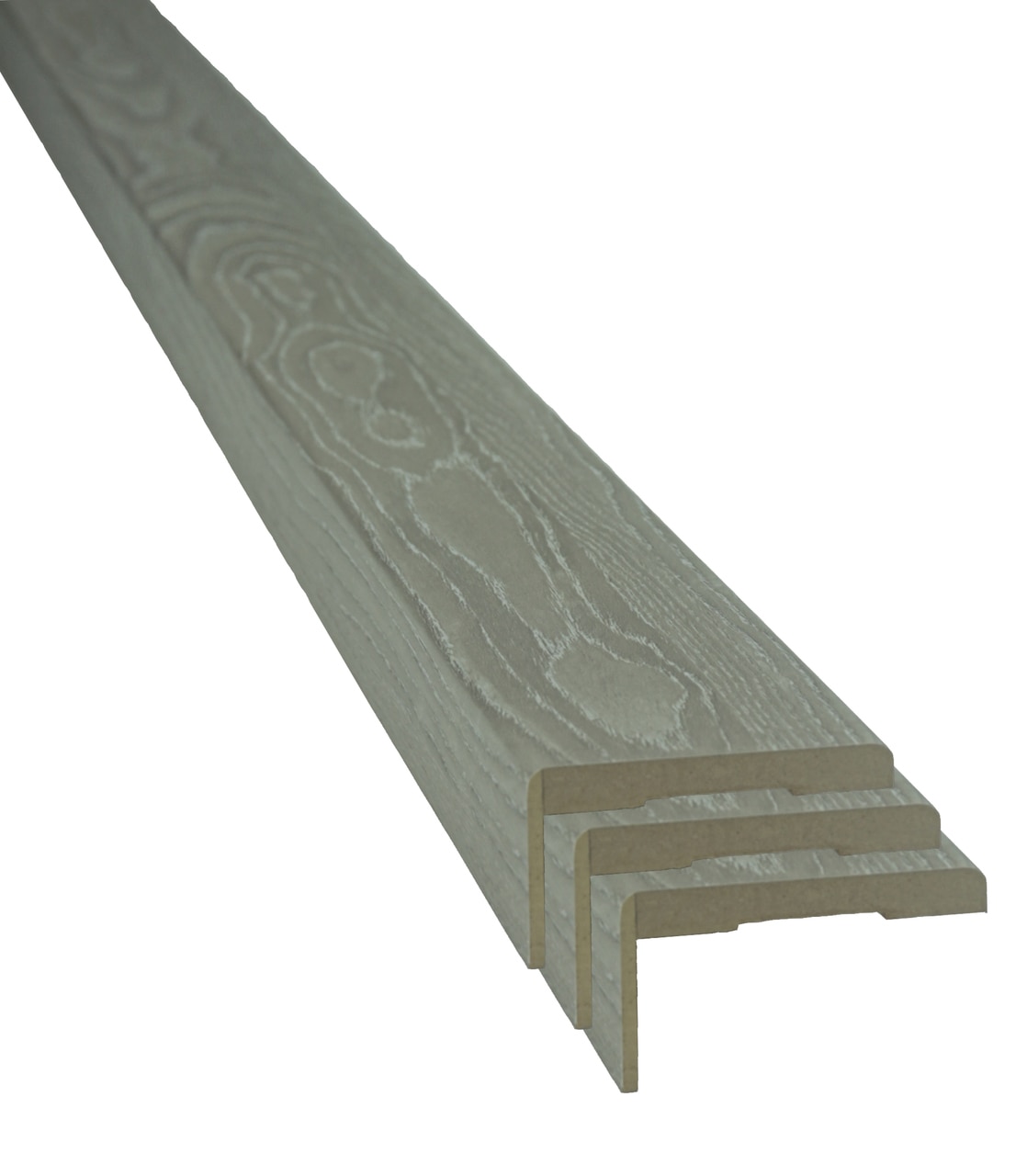 Set pervaz, reglabil, gri, 7 x 215 cm