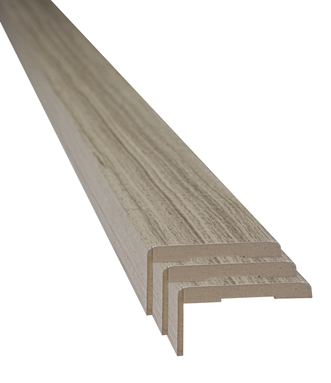 Set Pervaz Reglabil, Vani PVC, Gri, 7 x 215 cm