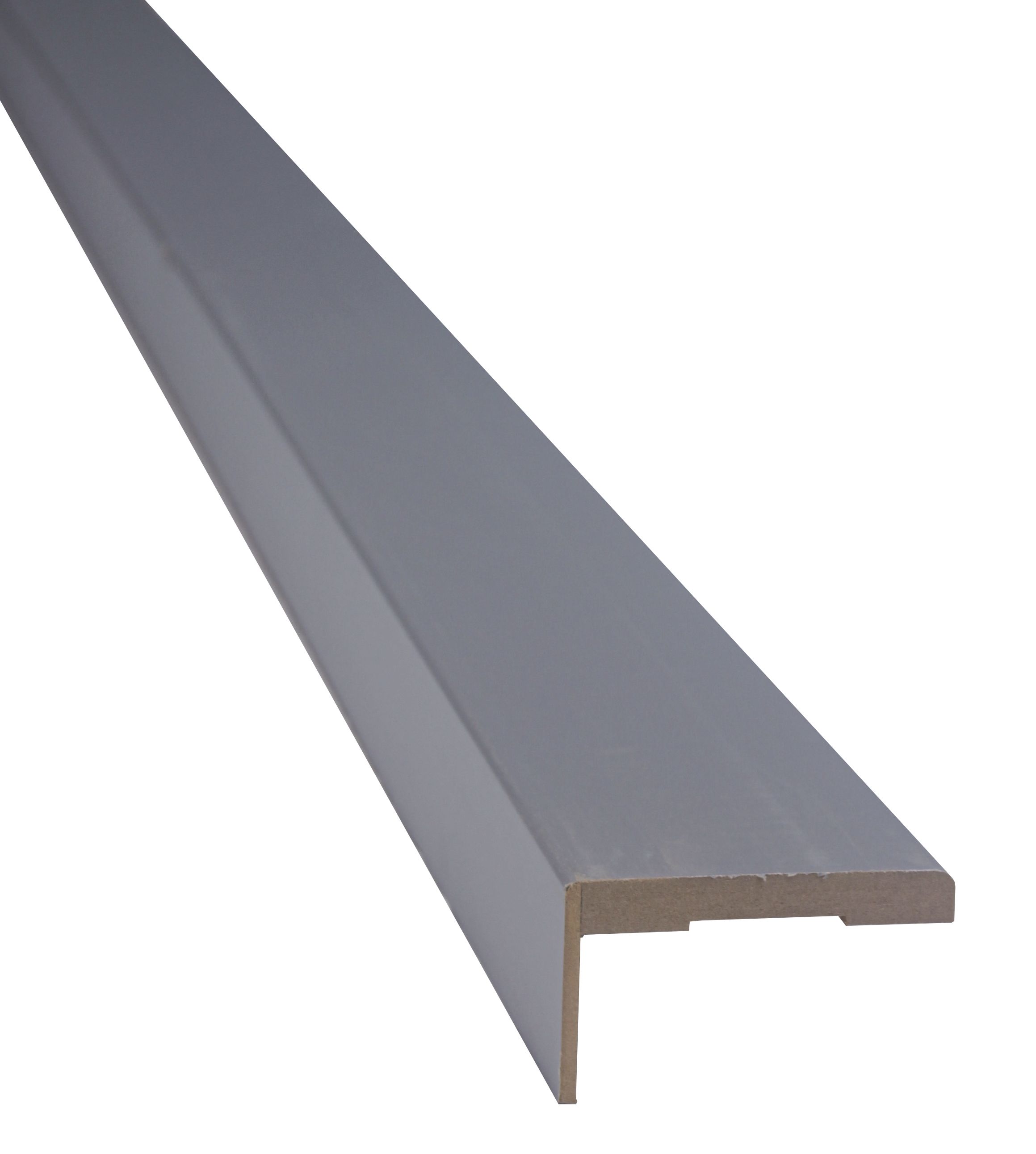 Set Pervaz Reglabil, MDF V Gri, 7 x 215 cm