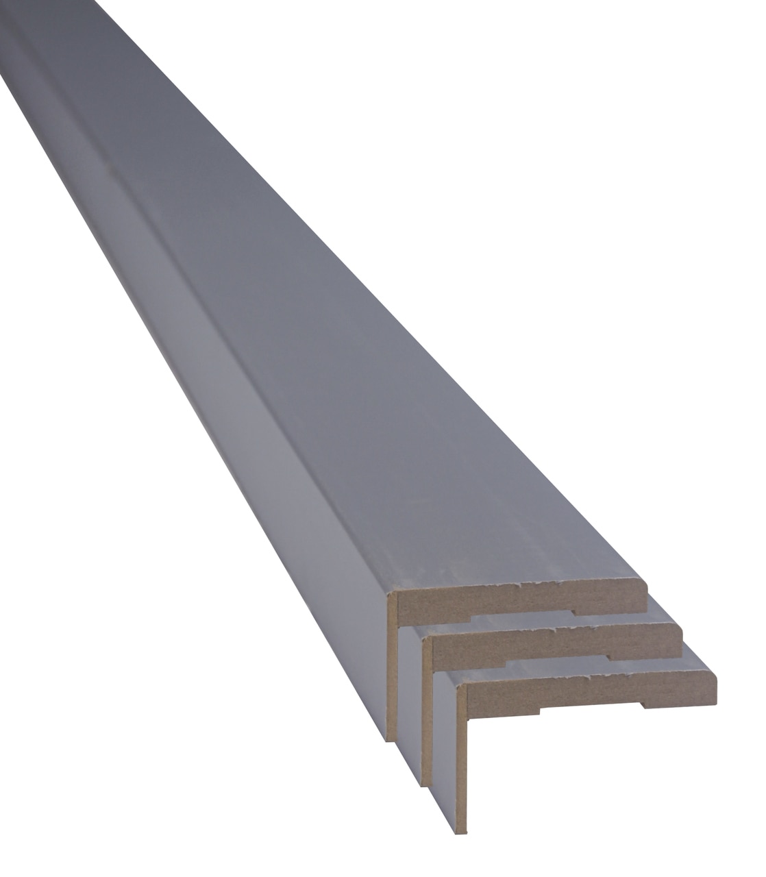 Set Pervaz Reglabil, MDF V Gri, 7 x 215 cm