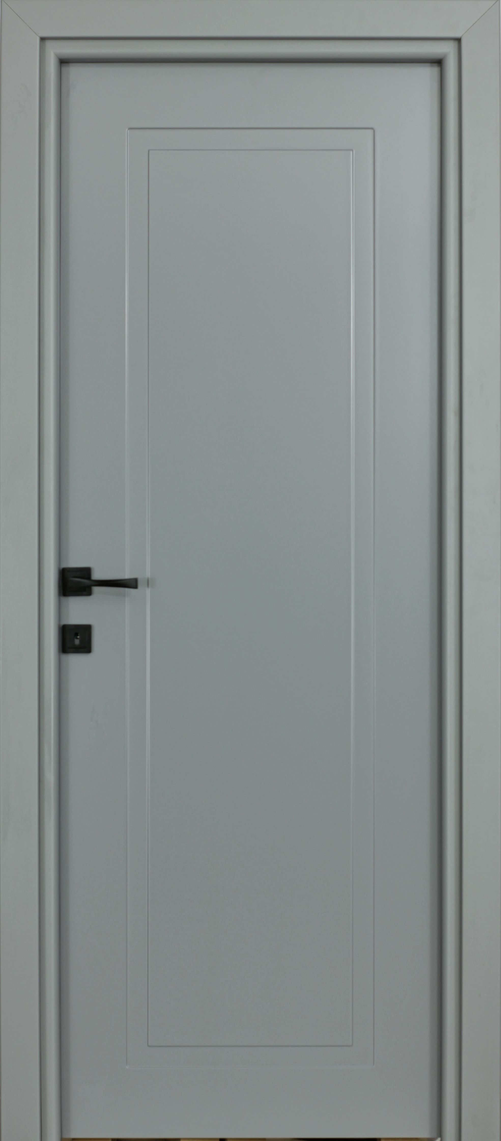 Usa de interior, gri, reversibila, MDF, 203 x 78 cm, toc inclus  Inline