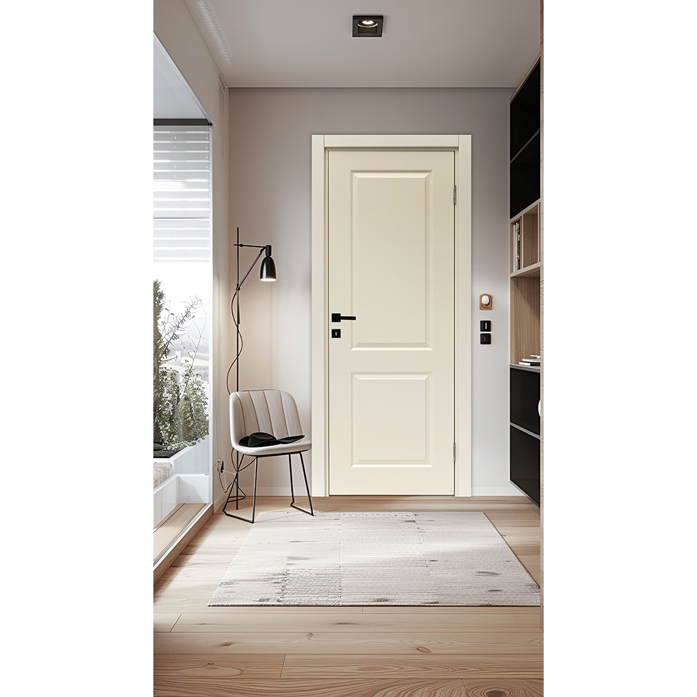 Usa interior VELTA Sara, fara geam, reversibila, MDF, 78 x 203 cm, oyster