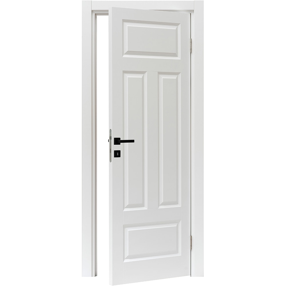 Usa interior VELTA Elegant, fara geam, reversibila, MDF, 88 x 203 cm, alb