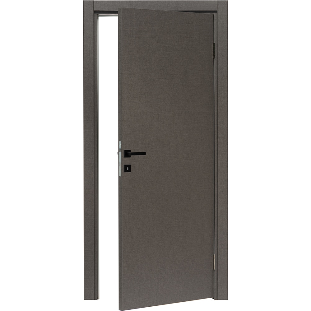 Usa interior VELTA Karpat, fara geam, reversibila, MDF, 68 x 203 cm, gri