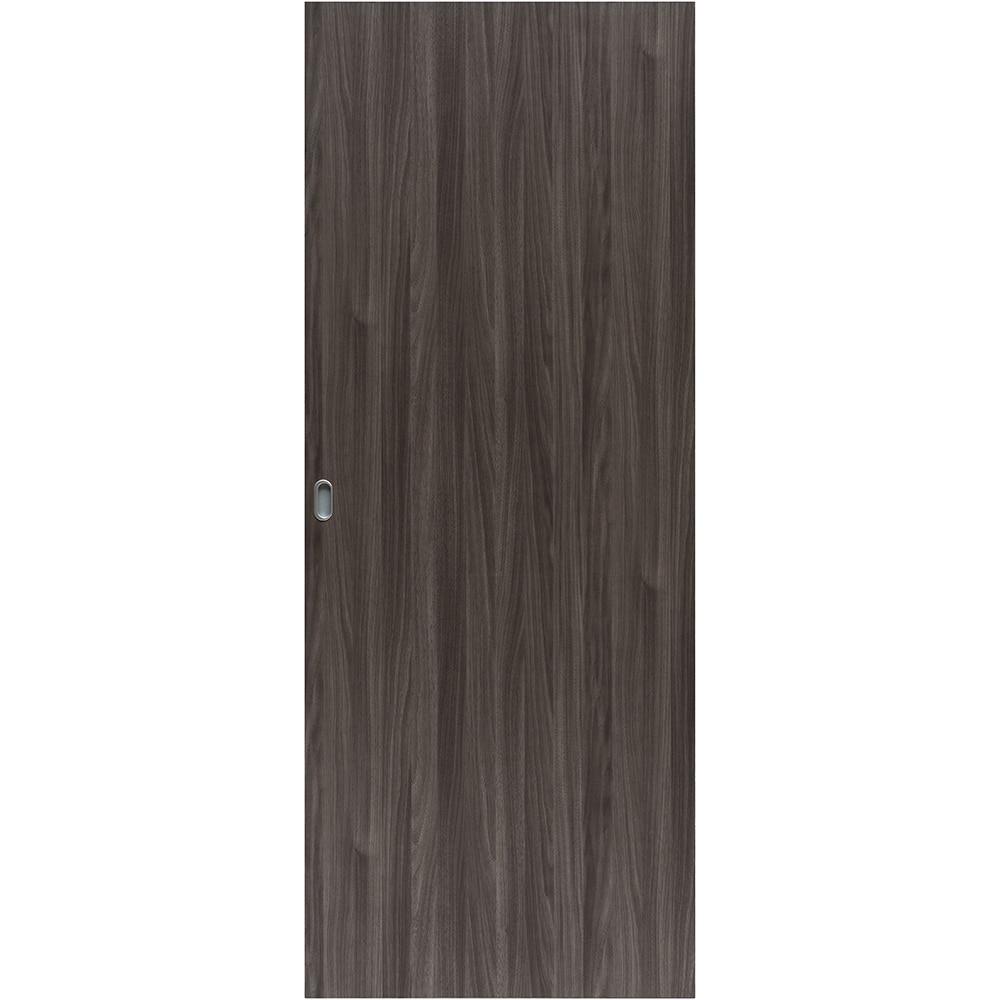 Usa interior VELTA Karpat, fara geam, reversibila, MDF, 90 x 207 cm, gri inchis