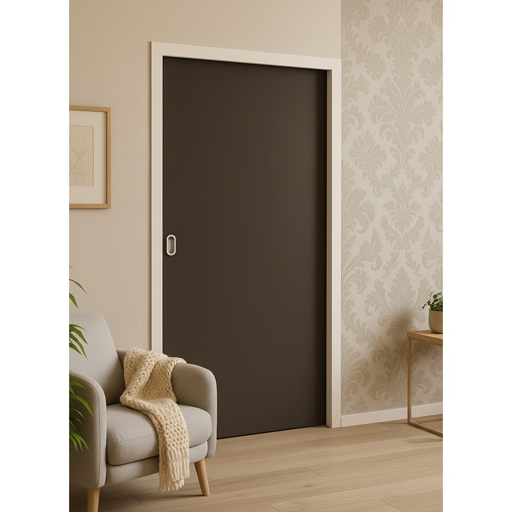 Usa interior VELTA Karpat, fara geam, reversibila, MDF, 90 x 207 cm, gri