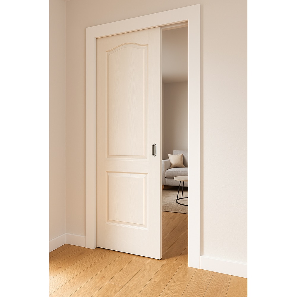 Usa interior VELTA Karpat, fara geam, reversibila, MDF, 90 x 207 cm, alb