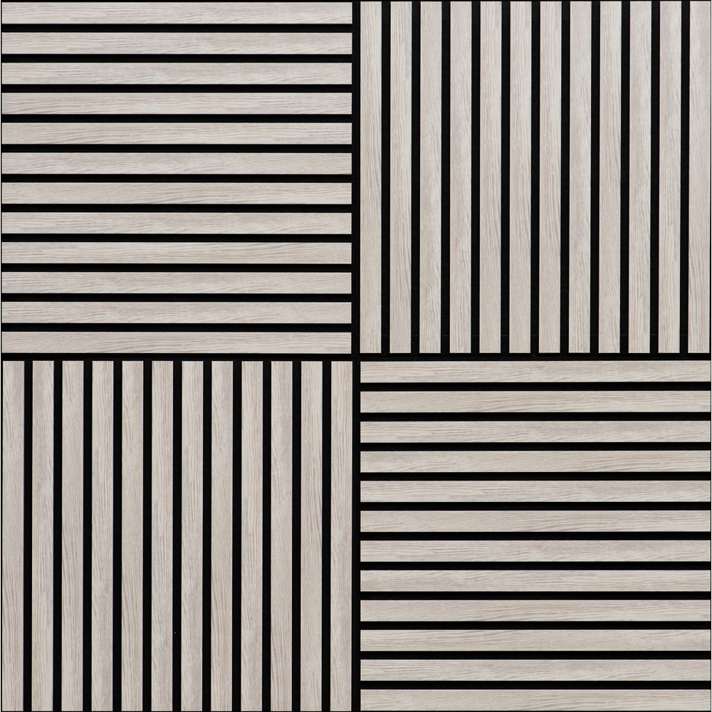 Set panou acustic VELTADOORS, 600 x 600 mm, gri sampanieanie