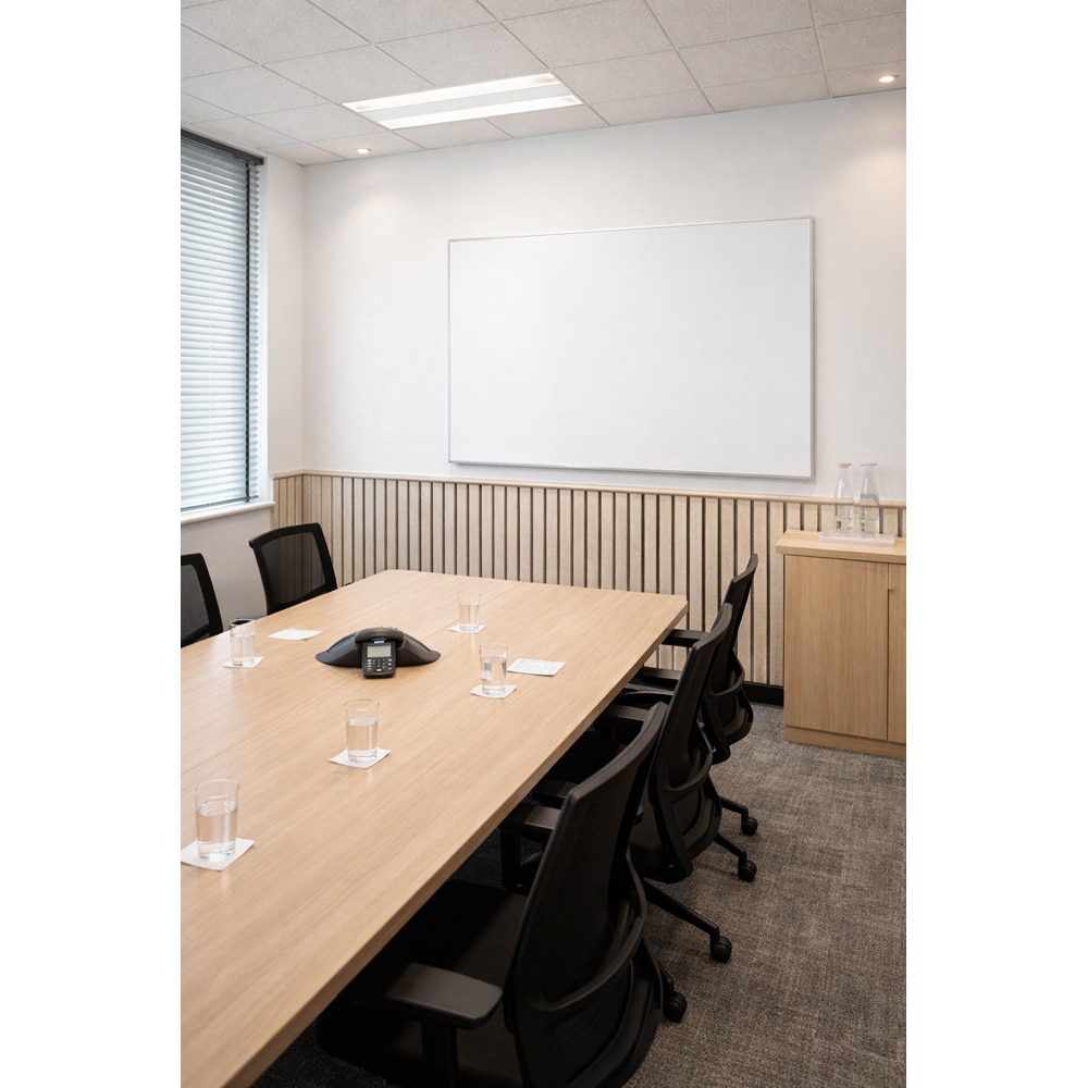 Accesoriu inchidere top panou acustic VELTADOORS, 18 x 1300 mm, gri sampanie