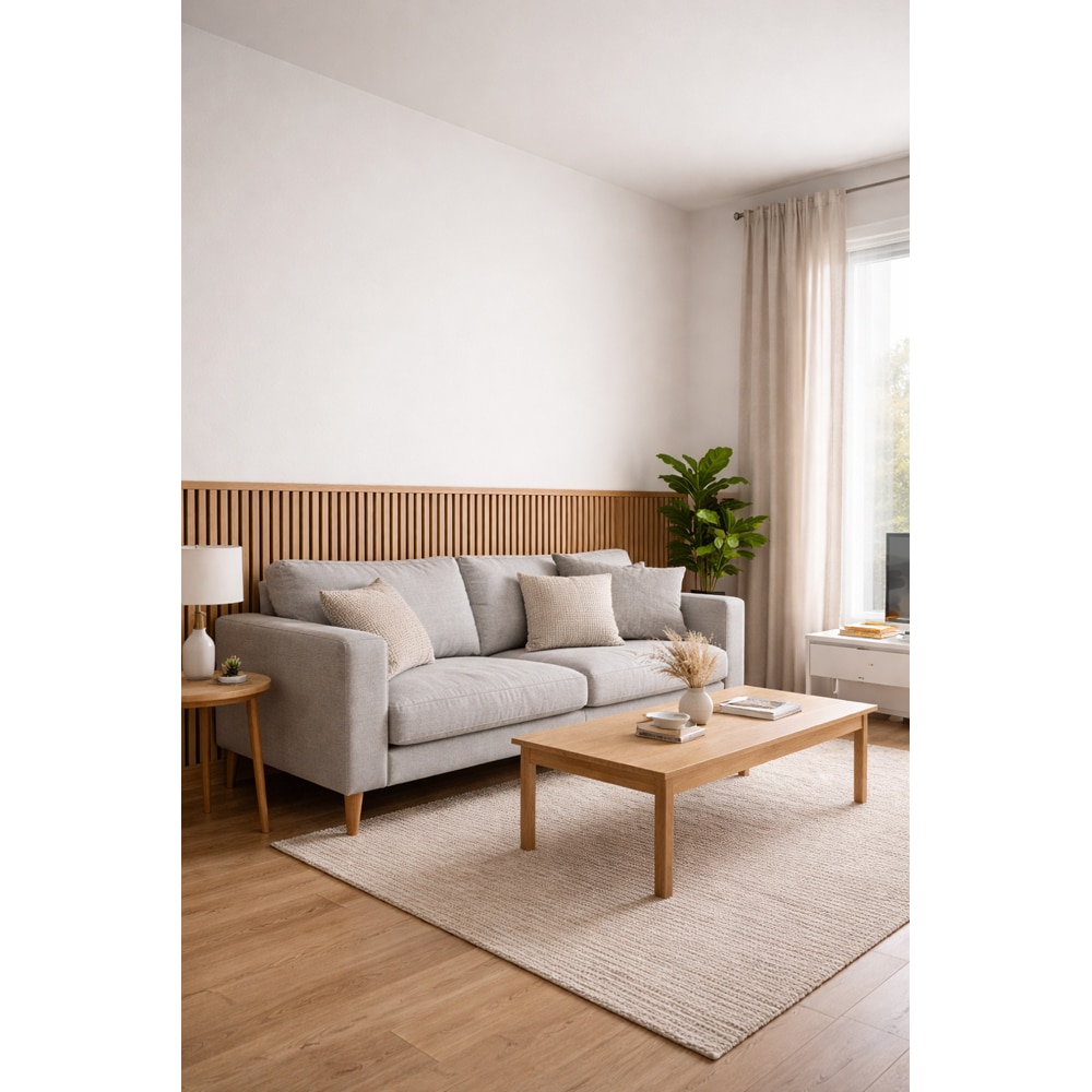 Accesoriu inchidere top panou acustic VELTADOORS, 18 x 1300 mm, maro