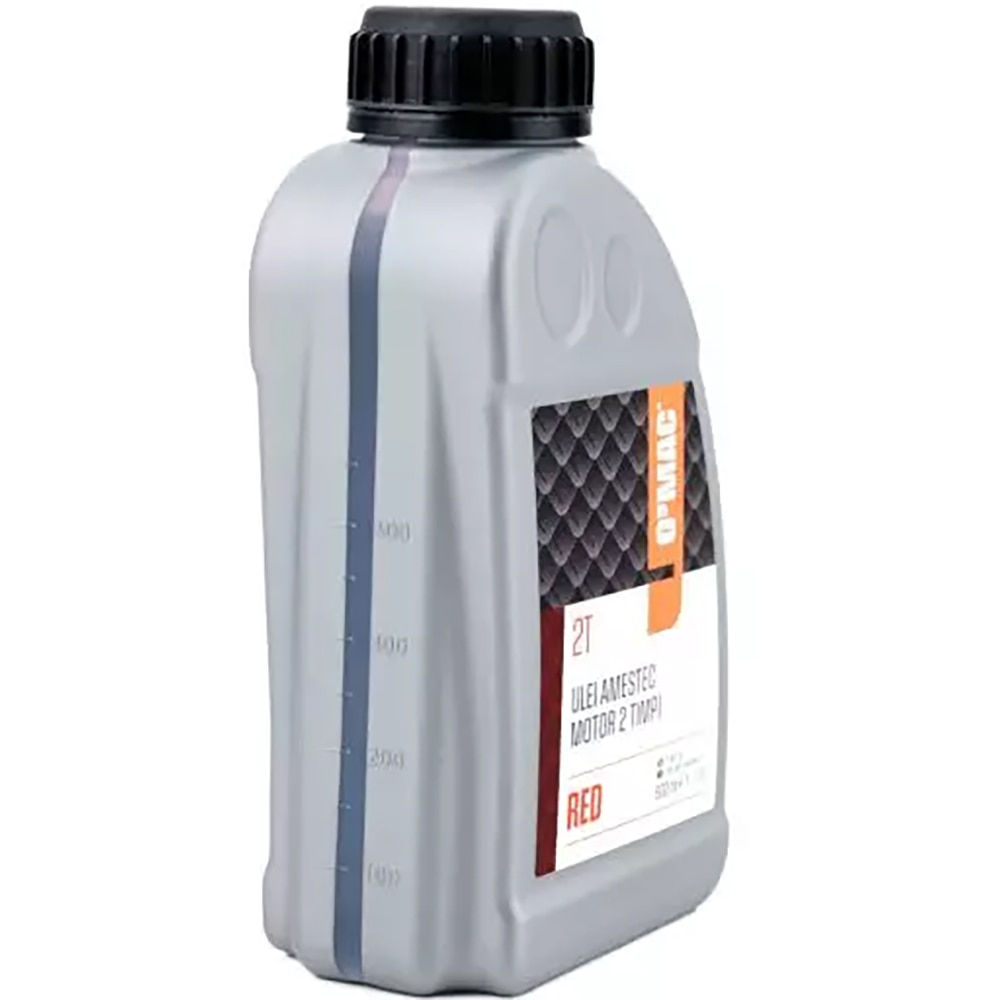 Ulei amestec O'MAC Red, 2T, 600ml